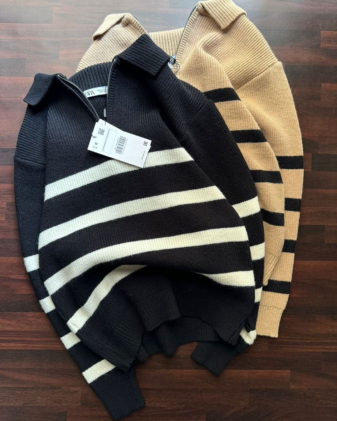TRENDY HALF ZIPPER