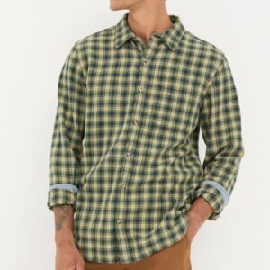 GREEN CHECK SHIRT