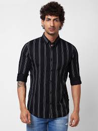 BLACK STRIP SHIRT